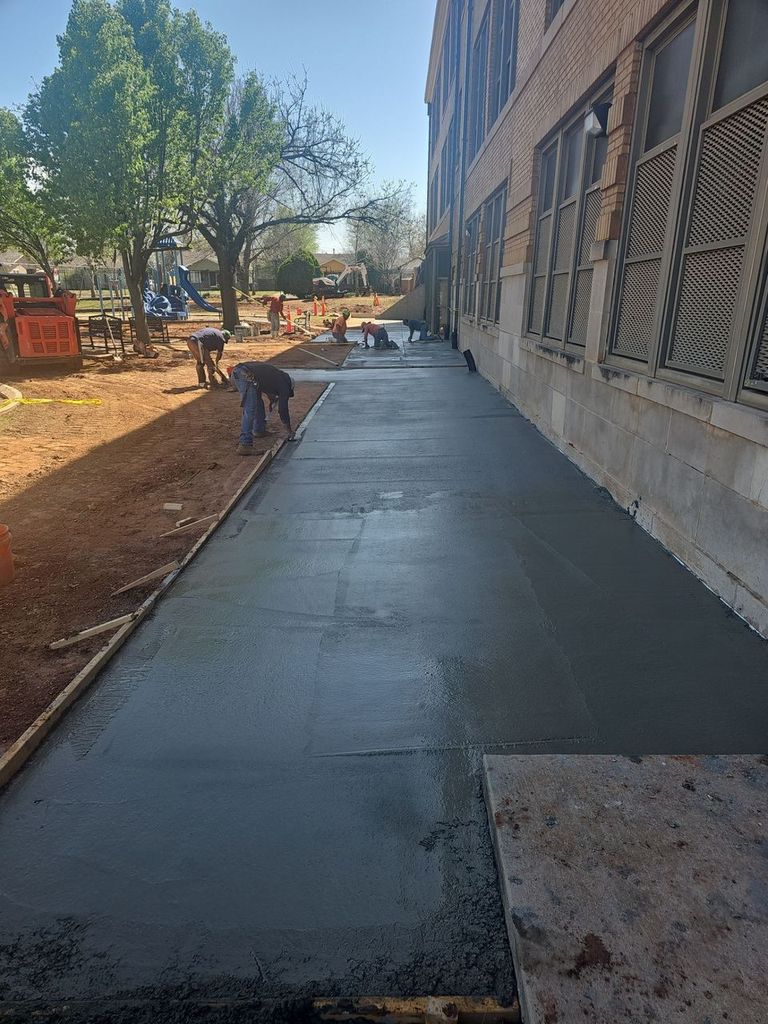 concrete contracting services in Oklahoma city
