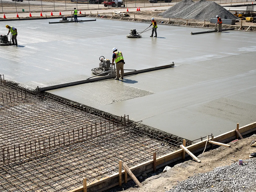 Concrete Paving, Driveways, and Structural Foundation Work