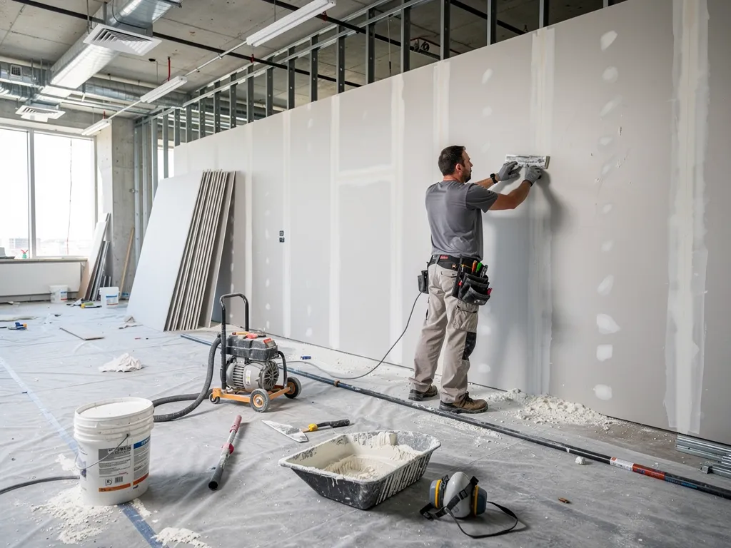 Drywall Installation, Finishing, and Exterior Painting