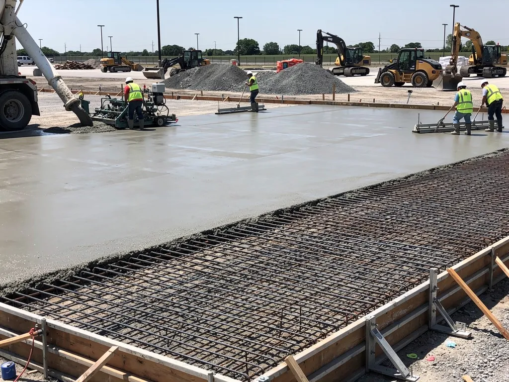 Concrete Paving, Driveways, and Structural Foundation Work